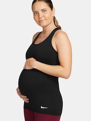 Nike Black Maternity Dri-FIT Vest Top - Image 1 of 4