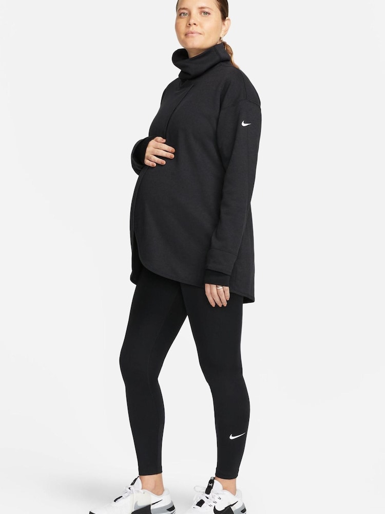 Nike Black Maternity Reversible Pullover Top - Image 2 of 7