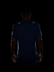 Nike Blue Rise 365 Running Top - Image 7 of 8
