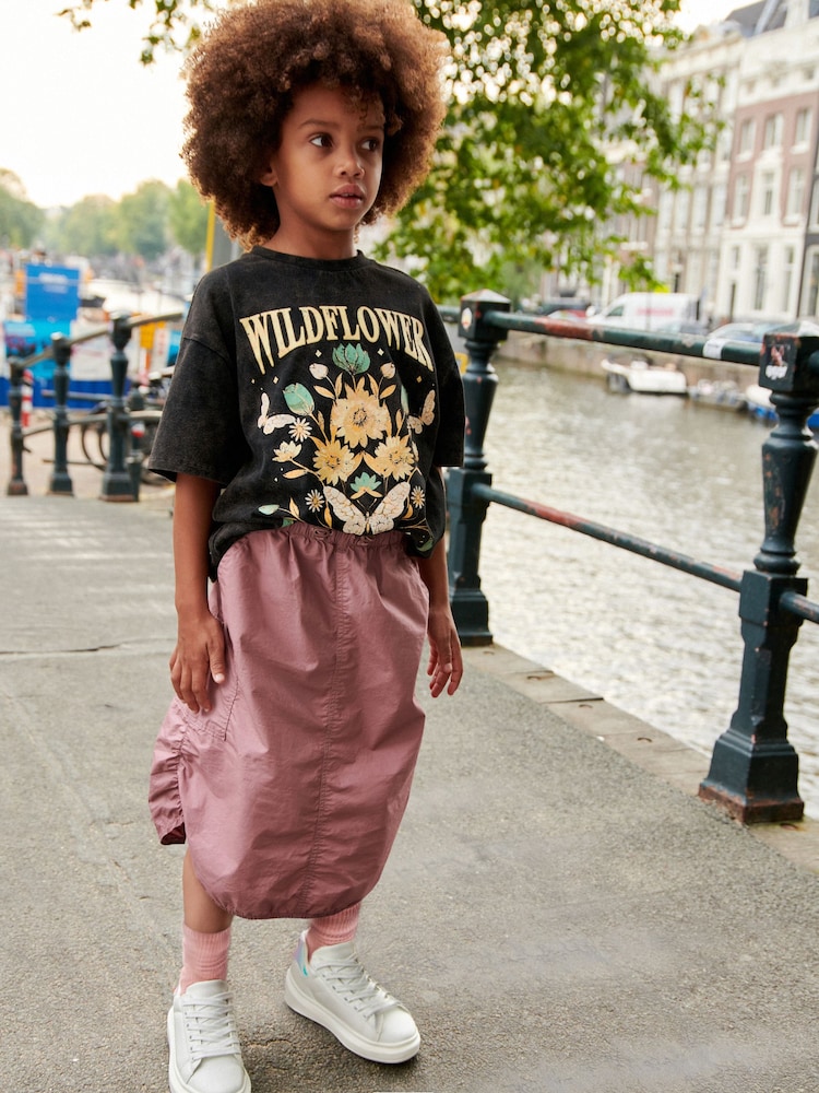 Purple Parachute Cargo Midi Skirt (3-16yrs) - Image 1 of 6
