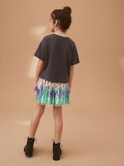 Green Sequin Skirt (3-16yrs) - Image 3 of 7