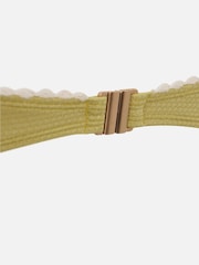 Mint Velvet Lime Green Crochet stitch Ruched Swimsuit - Image 7 of 7