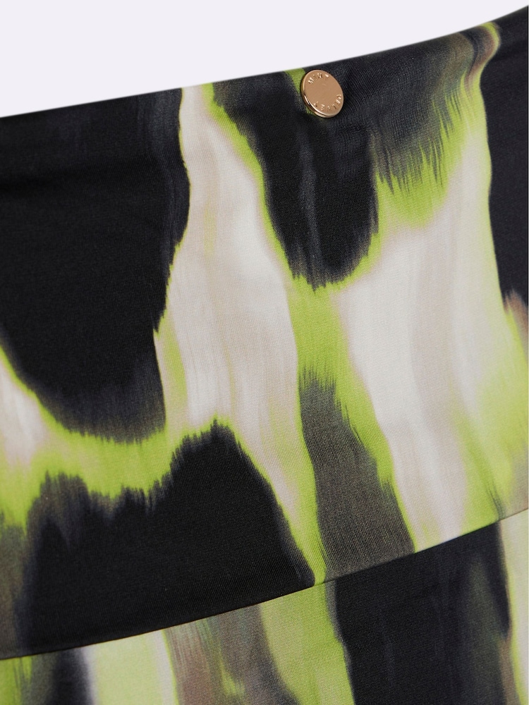 Mint Velvet Lime Green Roll top Bikini Briefs - Image 4 of 4
