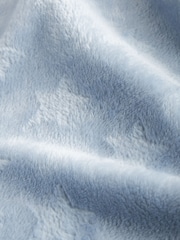 Blue Star Fleece Baby Blanket - Image 4 of 5