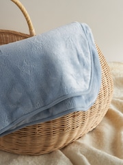 Blue Star Fleece Baby Blanket - Image 5 of 5