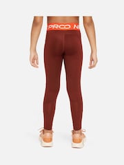 Nike Red Dri-FIT High Waisted Pro Leggings - Image 2 of 5