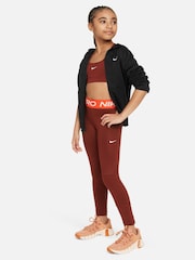 Nike Red Dri-FIT High Waisted Pro Leggings - Image 3 of 5