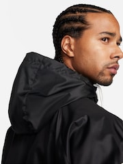 Nike White/Black Sportswear Windrunner Hooded Jacket - Image 5 of 7