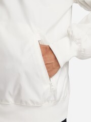 Nike White/Black Sportswear Windrunner Hooded Jacket - Image 6 of 7