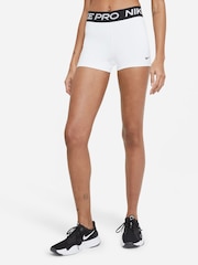Nike White Pro 3" Shorts - Image 1 of 6