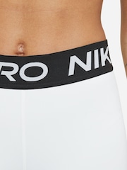 Nike White Pro 3" Shorts - Image 5 of 6