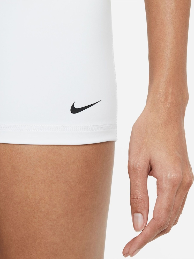 Nike White Pro 3" Shorts - Image 6 of 6