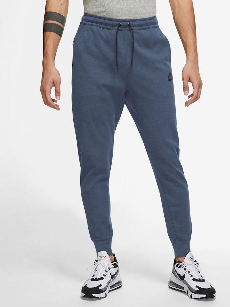 Nike Blue Sportswear Tech Essentials Fleece Joggers - Image 1 of 3