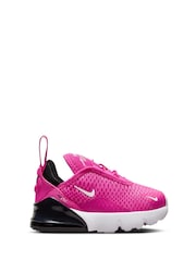 Nike Pink Infant Air Max 270 Trainers - Image 1 of 8