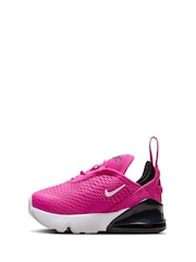 Nike Pink Infant Air Max 270 Trainers - Image 3 of 8
