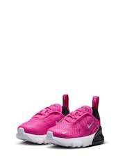 Nike Pink Infant Air Max 270 Trainers - Image 4 of 8