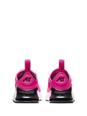 Nike Pink Infant Air Max 270 Trainers - Image 5 of 8