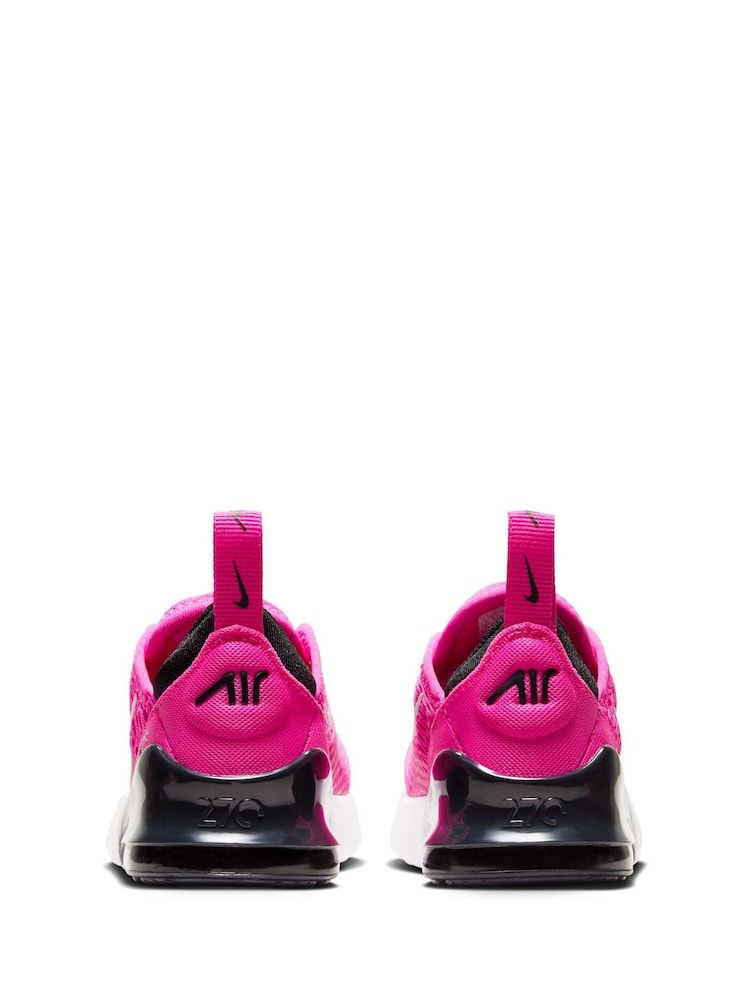 Nike Pink Infant Air Max 270 Trainers - Image 5 of 8