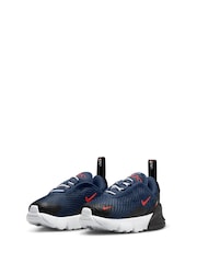Nike Navy Infant Air Max 270 Trainers - Image 5 of 9