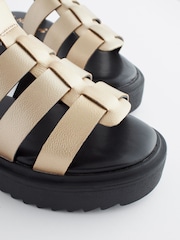 Rose Gold Chunky Gladiator Sandals - Image 8 of 8