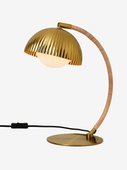 MADE.COM Brass Shell Table Lamp - Image 4 of 7