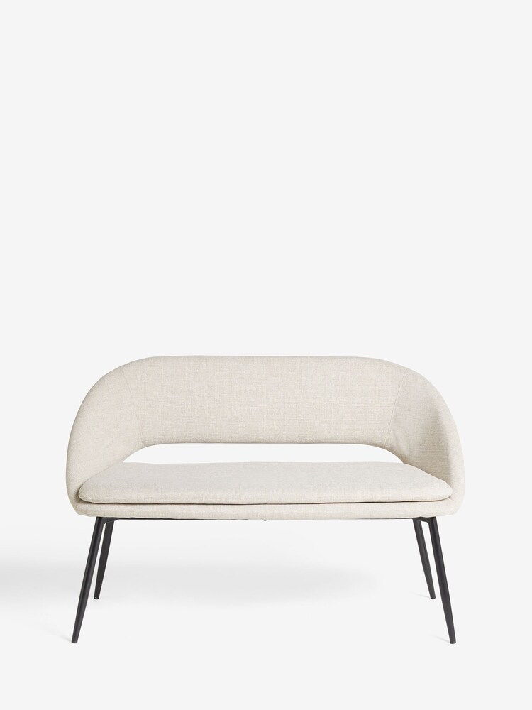 Tweedy Plain Light Natural Hewitt Dining Bench - Image 11 of 11 Tweedy Plain Light Natural Hewitt Dining Bench - Image 11 of 11