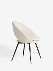Set of 2 Light Natural Hewitt Swivel Dining Chairs - Image 3 of 7