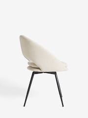 Set of 2 Light Natural Hewitt Swivel Dining Chairs - Image 4 of 7