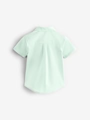 Mint Green Short Sleeve Oxford Shirt (3mths-7yrs) - Image 5 of 6