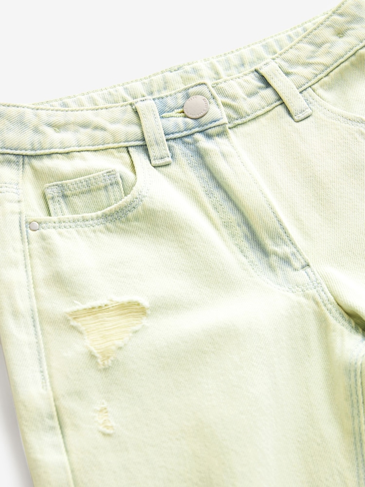 Mint Green Mom Jeans (3-16yrs) - Image 8 of 8 Mint Green Mom Jeans (3-16yrs) - Image 8 of 8