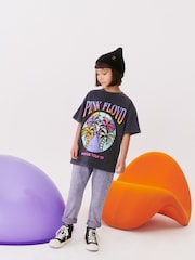 Lilac Purple Mom Jeans (3-16yrs) - Image 1 of 5