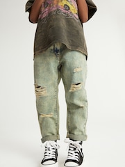 Yellow Distressed Mom Jeans (3-16yrs) - Image 2 of 7