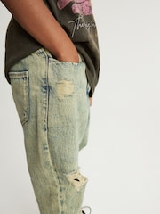 Yellow Distressed Mom Jeans (3-16yrs) - Image 3 of 7