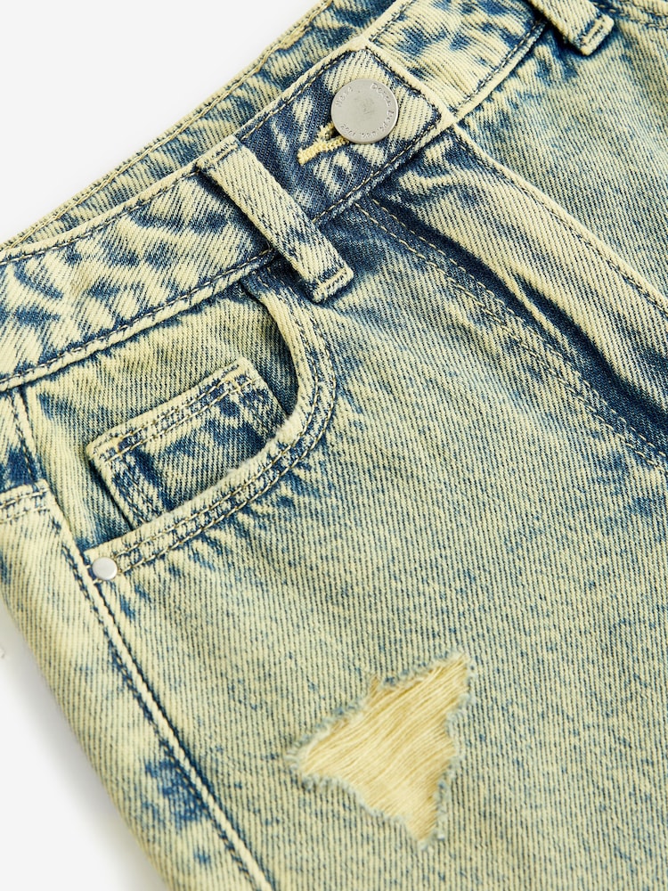 Yellow Distressed Mom Jeans (3-16yrs) - Image 7 of 7