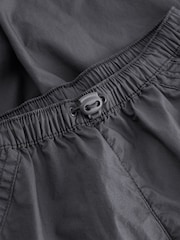 Charcoal Grey 100% Cotton Parachute Cargo Trousers (3-16yrs) - Image 10 of 10