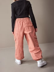 Rust Brown Parachute Cargo Cuffed Trousers (3-16yrs) - Image 4 of 8