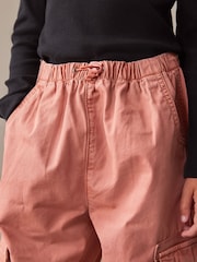 Rust Brown Parachute Cargo Cuffed Trousers (3-16yrs) - Image 5 of 8
