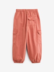 Rust Brown Parachute Cargo Cuffed Trousers (3-16yrs) - Image 7 of 8