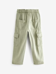 Khakigrün - Tencel Cargohose mit Taschen (3-16 J.) - Bild 6 von 7