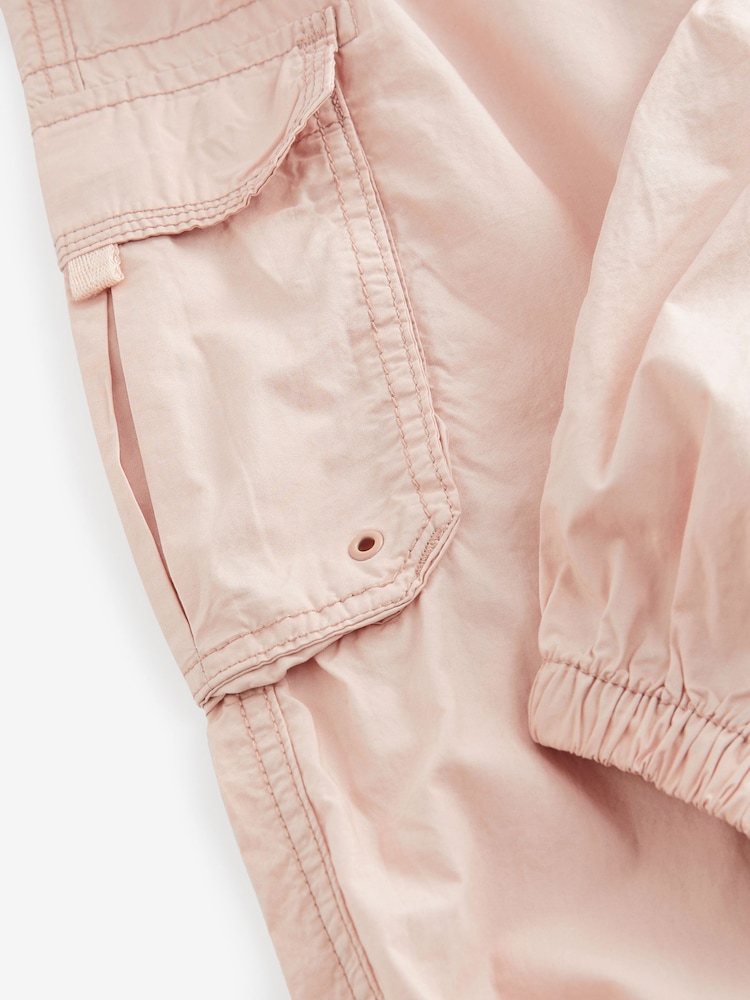 Light Pink Parachute Cargo Trousers (3-16yrs) - Image 10 of 10