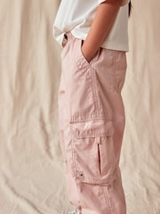 Light Pink Parachute Cargo Trousers (3-16yrs) - Image 4 of 10
