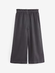 Charcoal Grey Wide Leg Trousers (3-16yrs) - Image 6 of 7