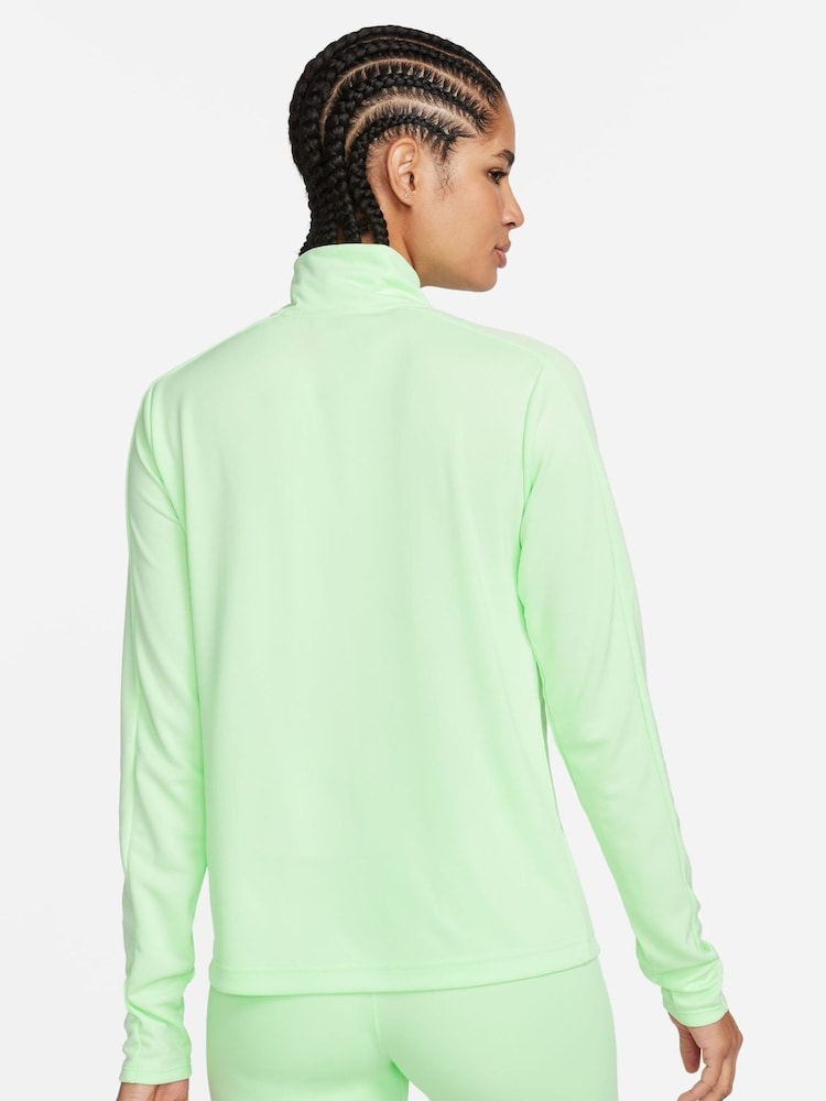 Nike Lime Green Half Zip Pacer Running Top - Image 2 of 6