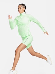 Nike Lime Green Half Zip Pacer Running Top - Image 3 of 6