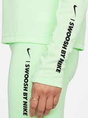 Nike Lime Green Half Zip Pacer Running Top - Image 5 of 6