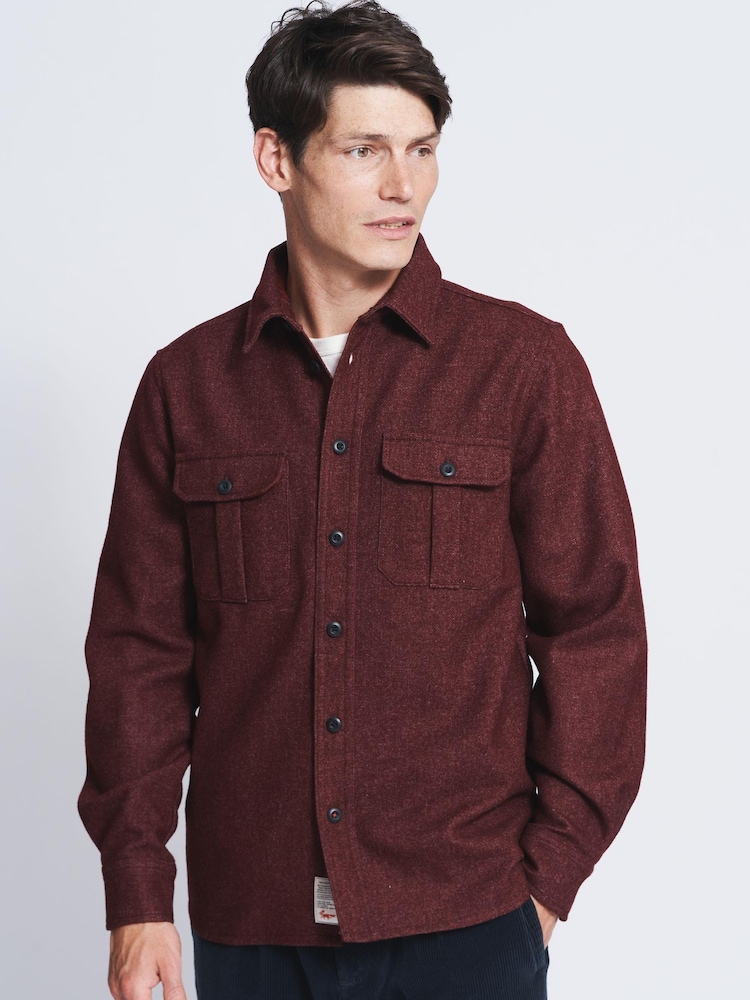 Aubin Lysaghts Wool Overshirt - Image 1 of 5