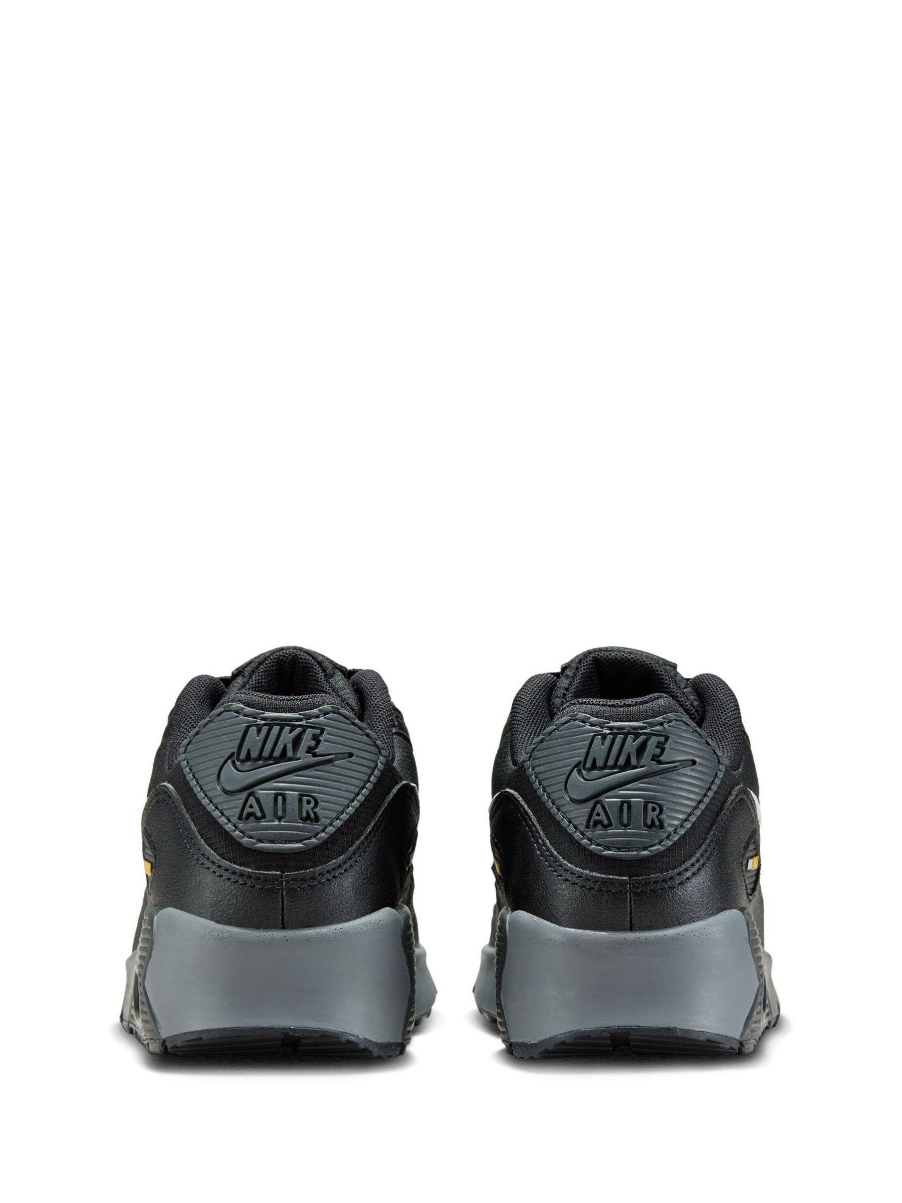 Junior air max 90 leather trainer white shop