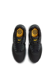Черный/белый/оранжевый - Кроссовки Nike Air Max 90 (для подростков) - Изображение 7 из 10