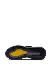 Nike Black/Gold Air Max 270 Youth Trainers - Image 8 of 10