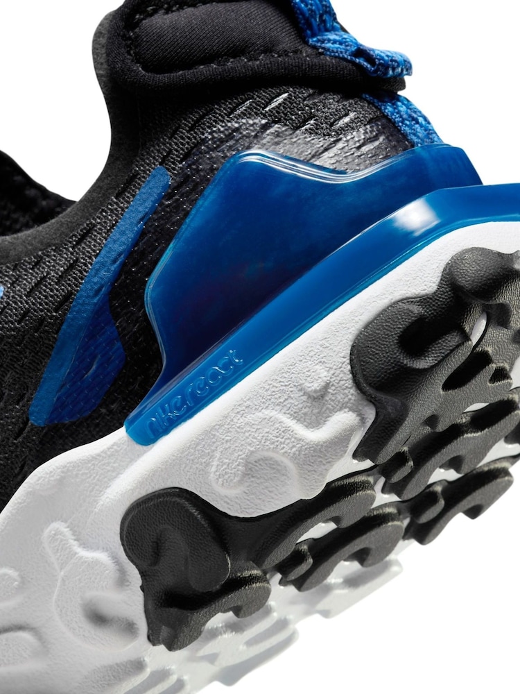 Schwarz/Marineblau - Nike React Vision Youth Turnschuhe - Bild 10 von 10 Schwarz/Marineblau - Nike React Vision Youth Turnschuhe - Bild 10 von 10